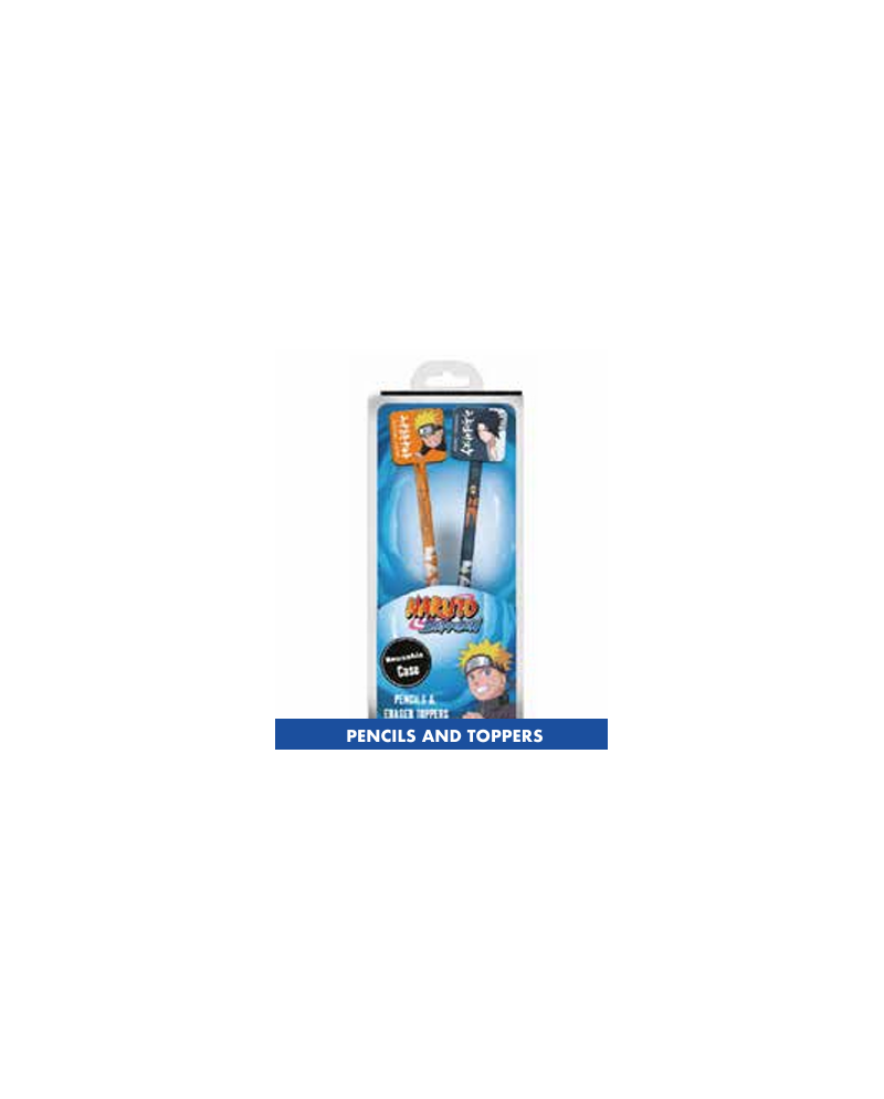 NARUTO - Pencil & Topper 2PK - vue principale
