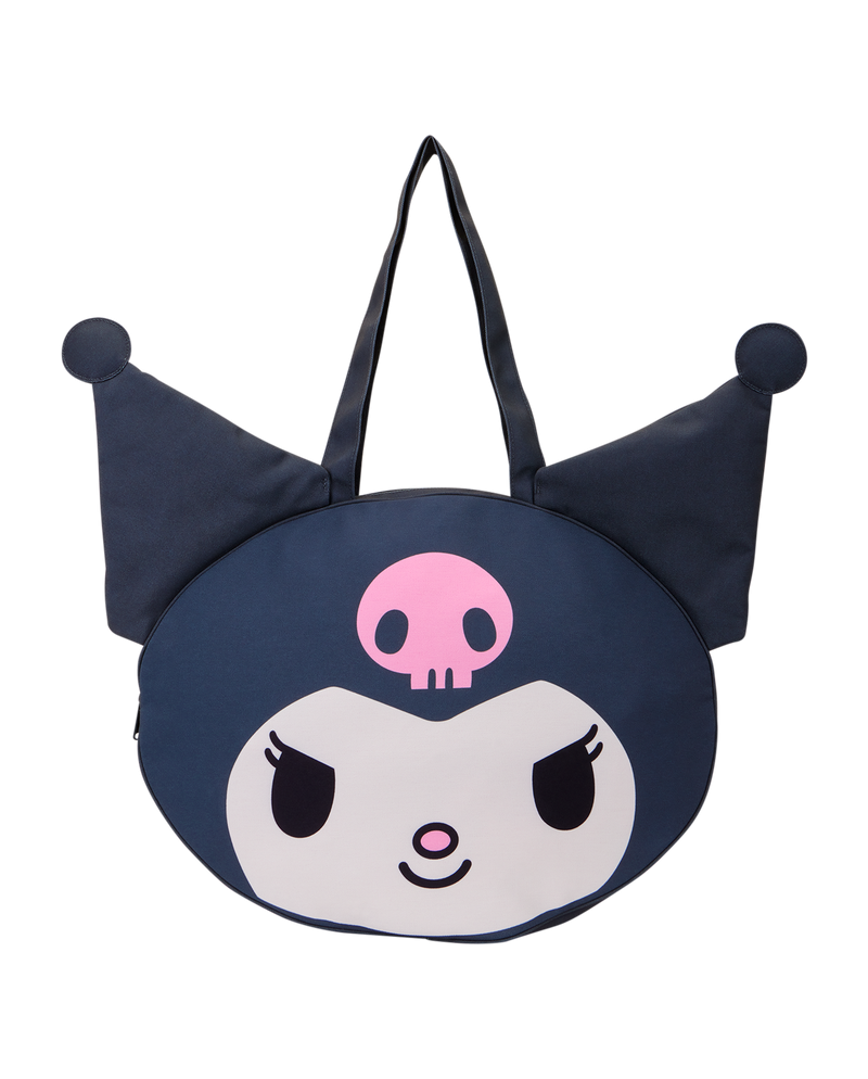 SANRIO - Kuromi - Oversize Canvas Tote Bag LoungeFly - vue principale