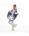 SANRIO - Kuromi - Oversize Canvas Tote Bag LoungeFly - vue de dos