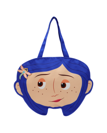 CORALINE - Oversize Canvas Tote Bag LoungeFly - vue principale