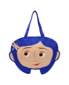 CORALINE - Oversize Canvas Tote Bag LoungeFly - vue principale