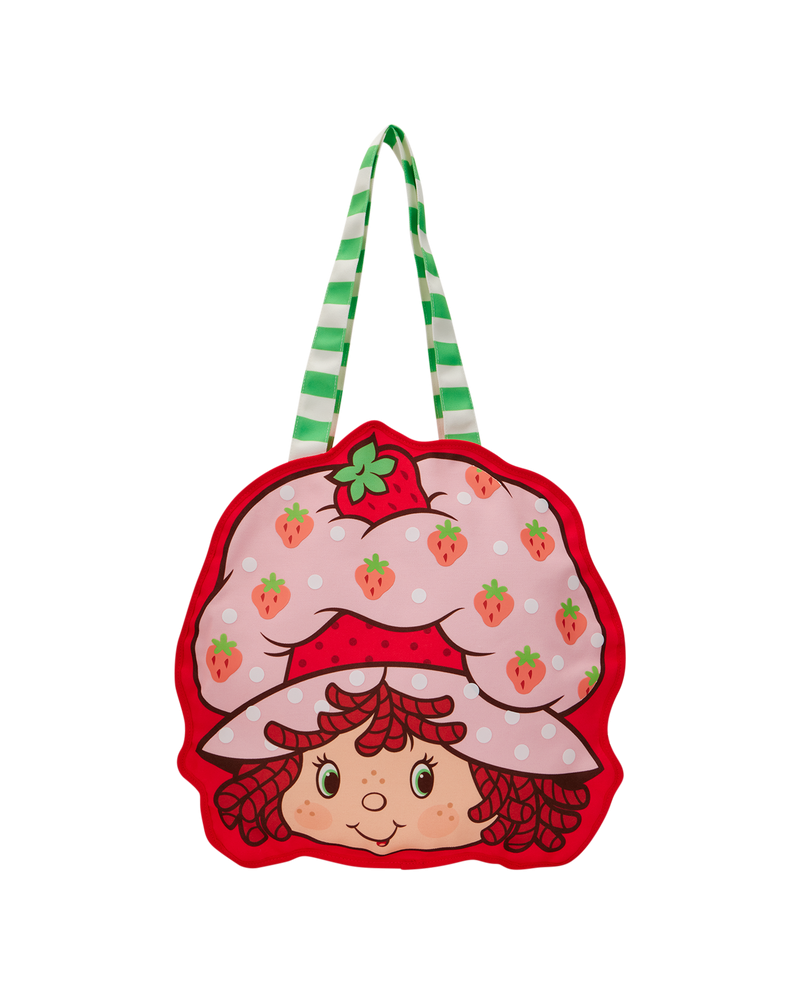 CHARLOTTE AUX FRAISES - Oversize Canvas Tote Bag LoungeFly - vue principale