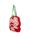 CHARLOTTE AUX FRAISES - Oversize Canvas Tote Bag LoungeFly - vue de face