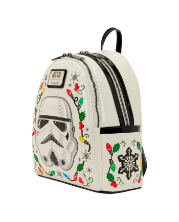 STAR WARS - Stormtrooper "Holiday" - Mini Sac à Dos LoungeFly - vue de face