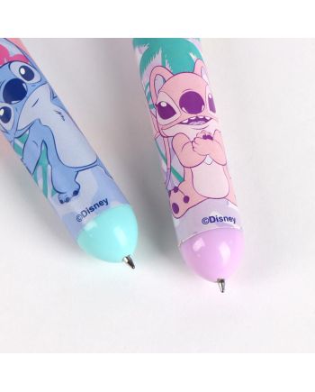 STITCH & ANGEL - Display de 16 Stylos à Bille 10 couleurs - vue de detail