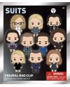 SUIT SERIES - Series 1 - 3D Foam Bag Clip (Display 24 Pcs) - vue de profil