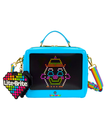 HASBRO - Lite Brite - Sac bandoulière Loungefly - vue principale