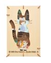 KIKI LA PETITE SORCIERE - Jiji - Théâtre de papier Style Bois - vue de face