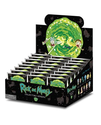 RICK & MORTY - Series 2 - 3D Foam Bag Clip (Display 24 Pcs) - vue principale
