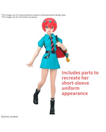 GUNDAM - Figure-rise Standard AMATE YUZURIHA GQuuuuuuX Serie - vue de profil