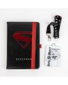 SUPERMAN - Set de Papeterie - Notebook A5 + Badge - vue principale