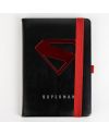 SUPERMAN - Set de Papeterie - Notebook A5 + Badge - vue de profil