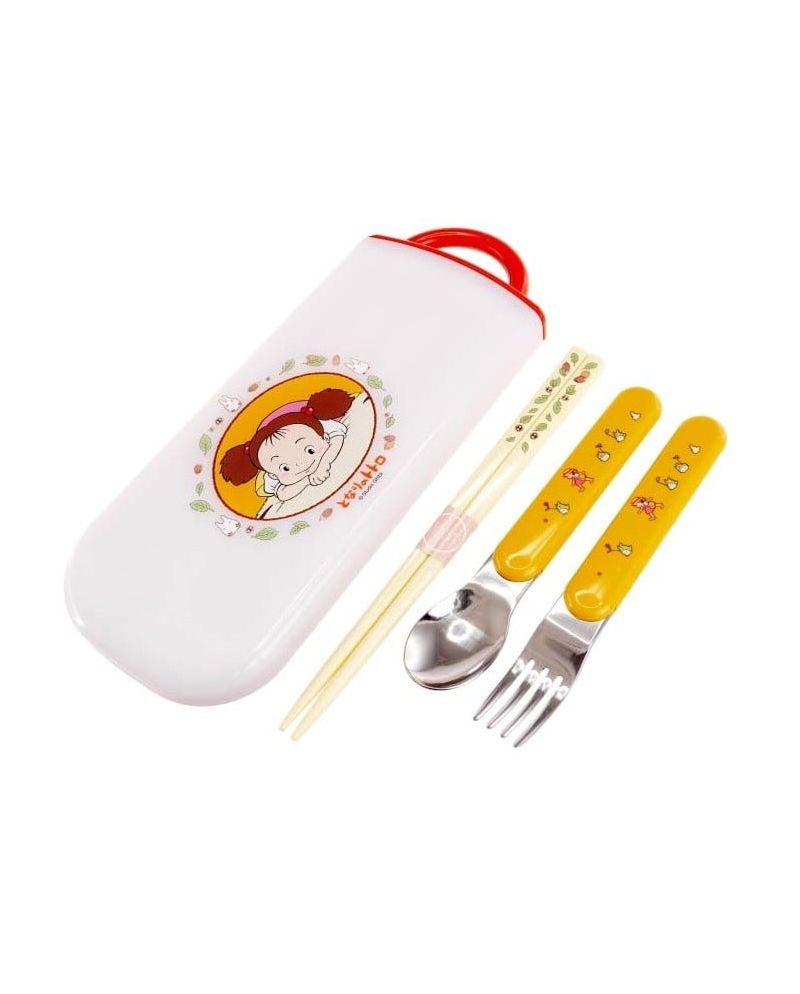 MON VOISIN TOTORO - Mei - Set baguettes cuillère et fourchette - vue principale
