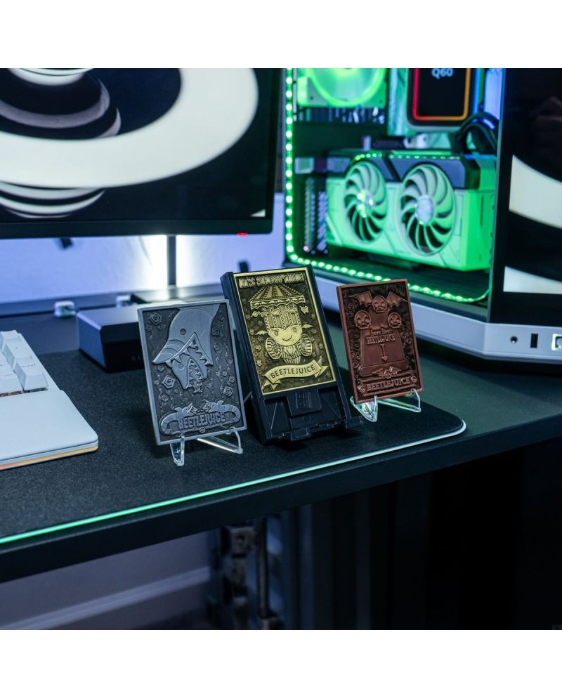BEETLEJUICE - Starter Pack de 3 Digiplates + Support interchangeable - vue principale