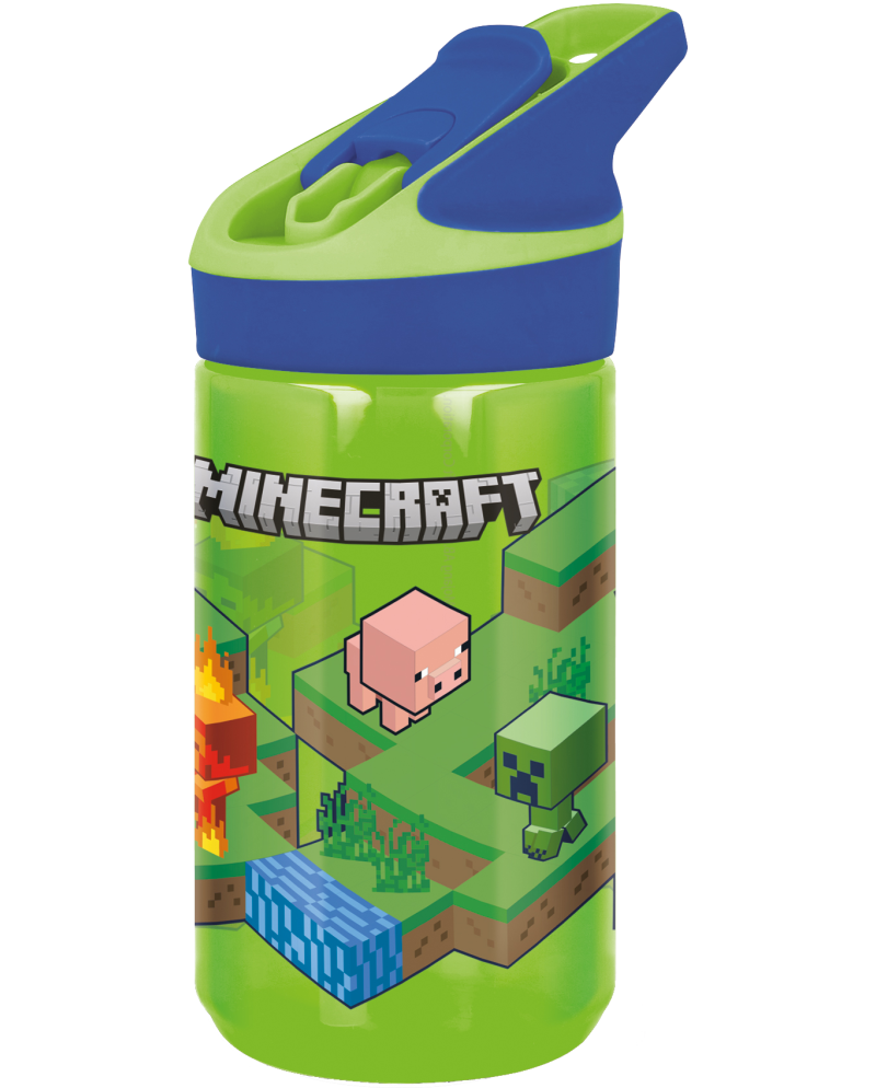 MINECRAFT - Creeper - Bouteille de Sport - 480ml - vue principale