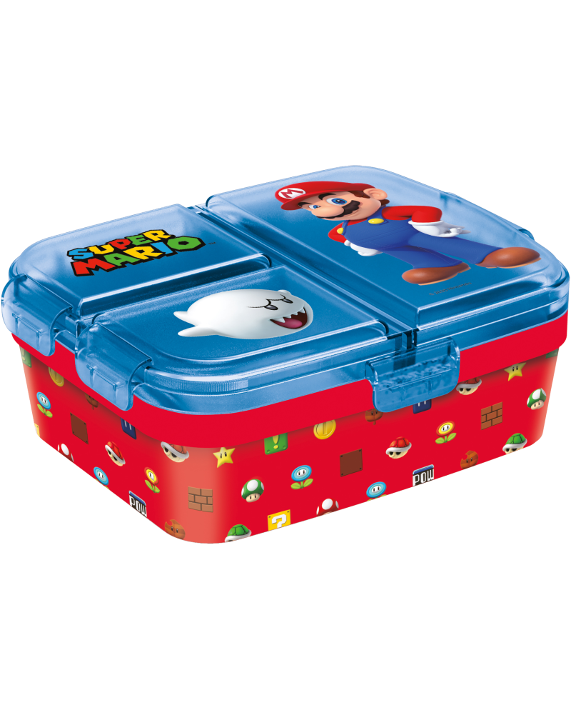 SUPER MARIO - Mario & Boo - Boîtes à Tartines multi-compartiment - vue principale