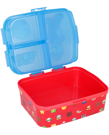 SUPER MARIO - Mario & Boo - Boîtes à Tartines multi-compartiment - vue de profil
