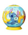 LILO & STITCH - Stitch & Scrump - Puzzle 3D - Rond 72p - vue de profil