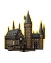 HARRY POTTER - Puzzle 3D 540P - Château de Poudlard "Illuminé" - vue de profil