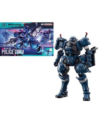 GUNDAM - HG 1/144 Police Zaku - Model Kit GQuuuuuuX Series - vue principale