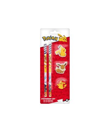 POKEMON - Set de Papeterie - 5pc - vue de face