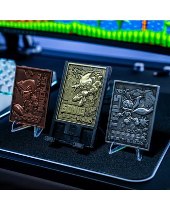SONIC - Starter Pack de 3 Digiplates + Support interchangeable - vue de profil