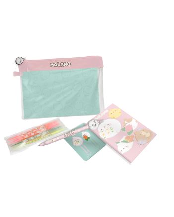 MOLANG - Blossom - Set de Papeterie - 8pc - vue principale