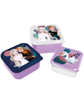 REINE DES NEIGES - Elsa & Anna - Boîtes à Snack - 3 pcs - vue principale