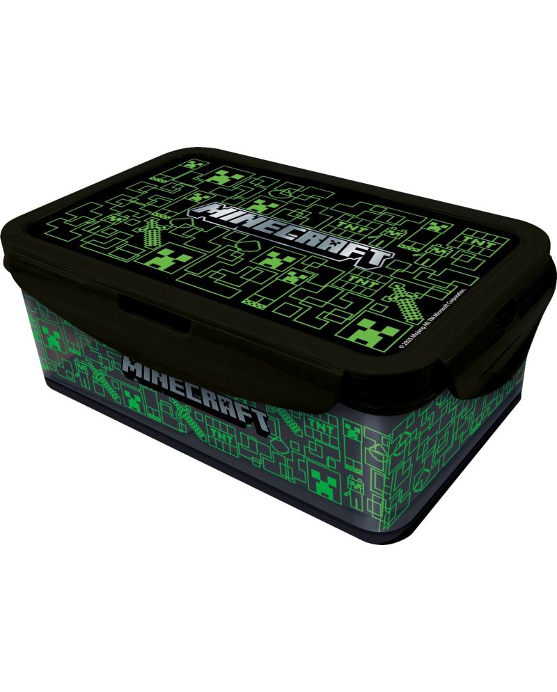 MINECRAFT - Creeper - Boîtes à Tartines 1070ml - vue principale