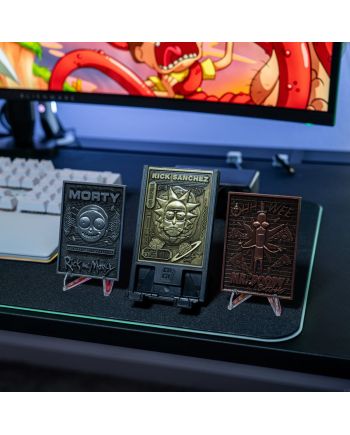 RICK & MORTY - Starter Pack de 3 Digiplates + Support interchangeable - vue principale