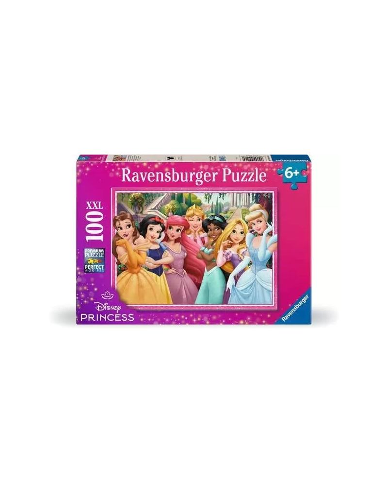 DISNEY PRINCESSES - La vie est un comte de fées - Puzzle 100P XXL - vue principale