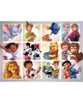 DISNEY - Puzzle 100P XXL - vue de face