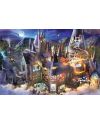 HARRY POTTER - Vue sur le château de Poudlard - Puzzle 3000pcs - vue de face