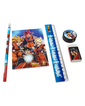 DRAGON BALL SUPER - Set de Papeterie - 5pc. - vue principale