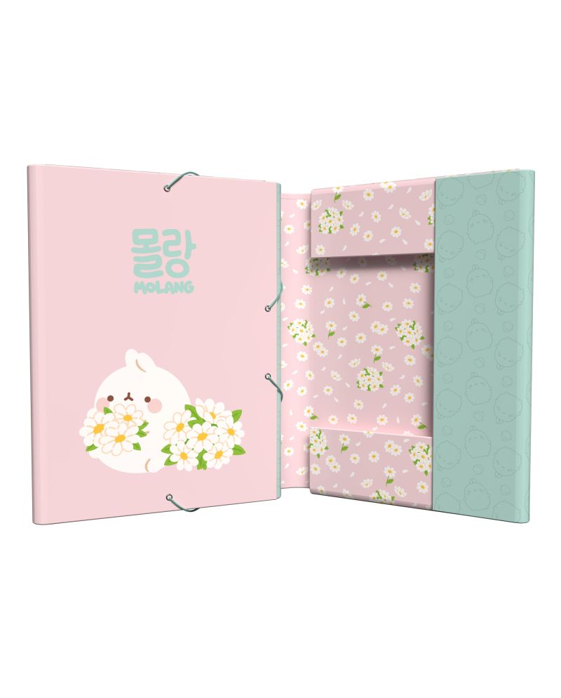 MOLANG - Blossom - Classeur à Rabats Premium avec Elastique - vue principale