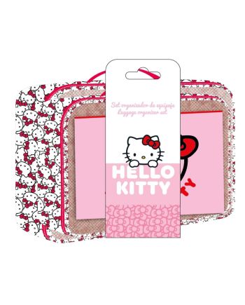 HELLO KITTY - Set de Trousses de Voyage 3in1 - vue principale