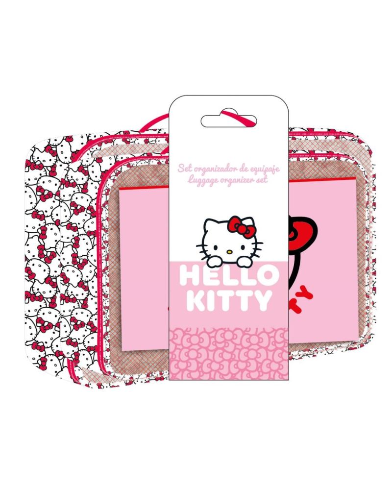 HELLO KITTY - Set de Trousses de Voyage 3in1 - vue principale