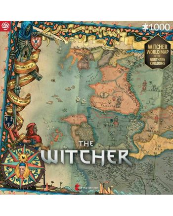 THE WITCHER 3 - The Northern Kingdoms - Puzzle 500P - vue principale