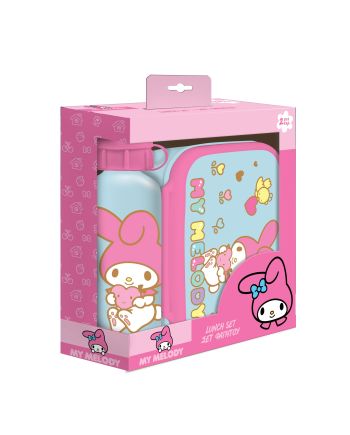MY MELODY - Set Boite à Tartines + Bouteille en Aluminium 500ml - vue principale