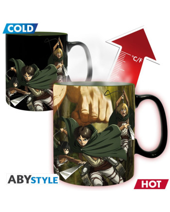 ATTACK ON TITAN - Titans - Mug Heat Change 460ml