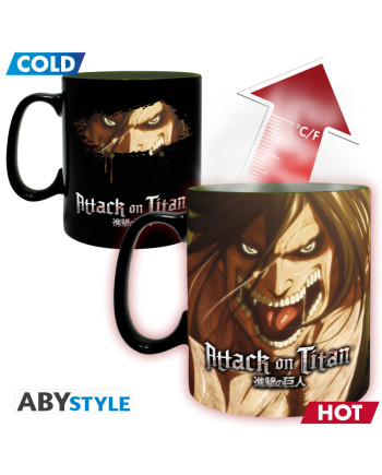 ATTACK ON TITAN - Titans - Mug Heat Change 460ml