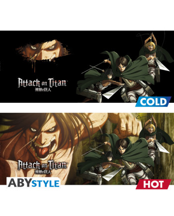 ATTACK ON TITAN - Titans - Mug Heat Change 460ml