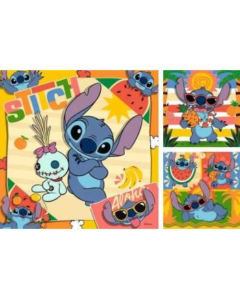 LILO & STITCH - Aloha! - 3 Puzzle 49P - vue de face