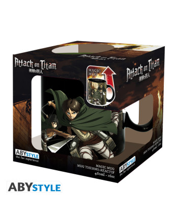 ATTACK ON TITAN - Titans - Mug Heat Change 460ml