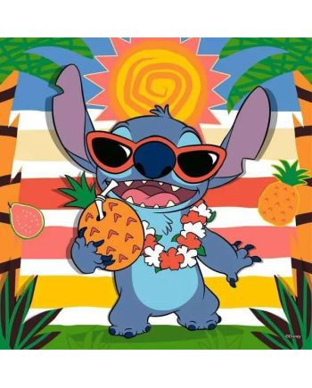LILO & STITCH - Aloha! - 3 Puzzle 49P - vue de dos