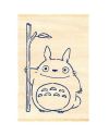 MON VOISIN TOTORO - Totoro - Tampon en bois 2.x3x4.5cm - vue de face