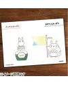 MON VOISIN TOTORO - Totoro - Tampon en bois 2.x3x4.5cm - vue de dos