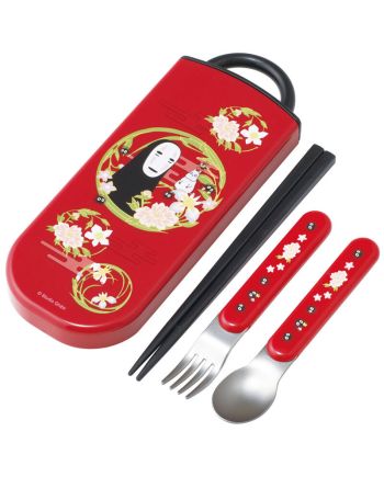 LE VOYAGE DE CHIHIRO - No Face - Set baguettes cuillère et fourchette - vue principale