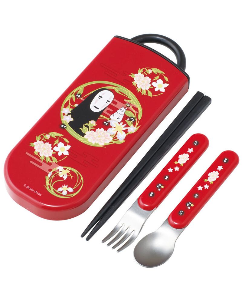 LE VOYAGE DE CHIHIRO - No Face - Set baguettes cuillère et fourchette - vue principale