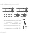 30MM - 1/144 Option Parts set 21 (Multi missile 1) - Model Kit - vue de face